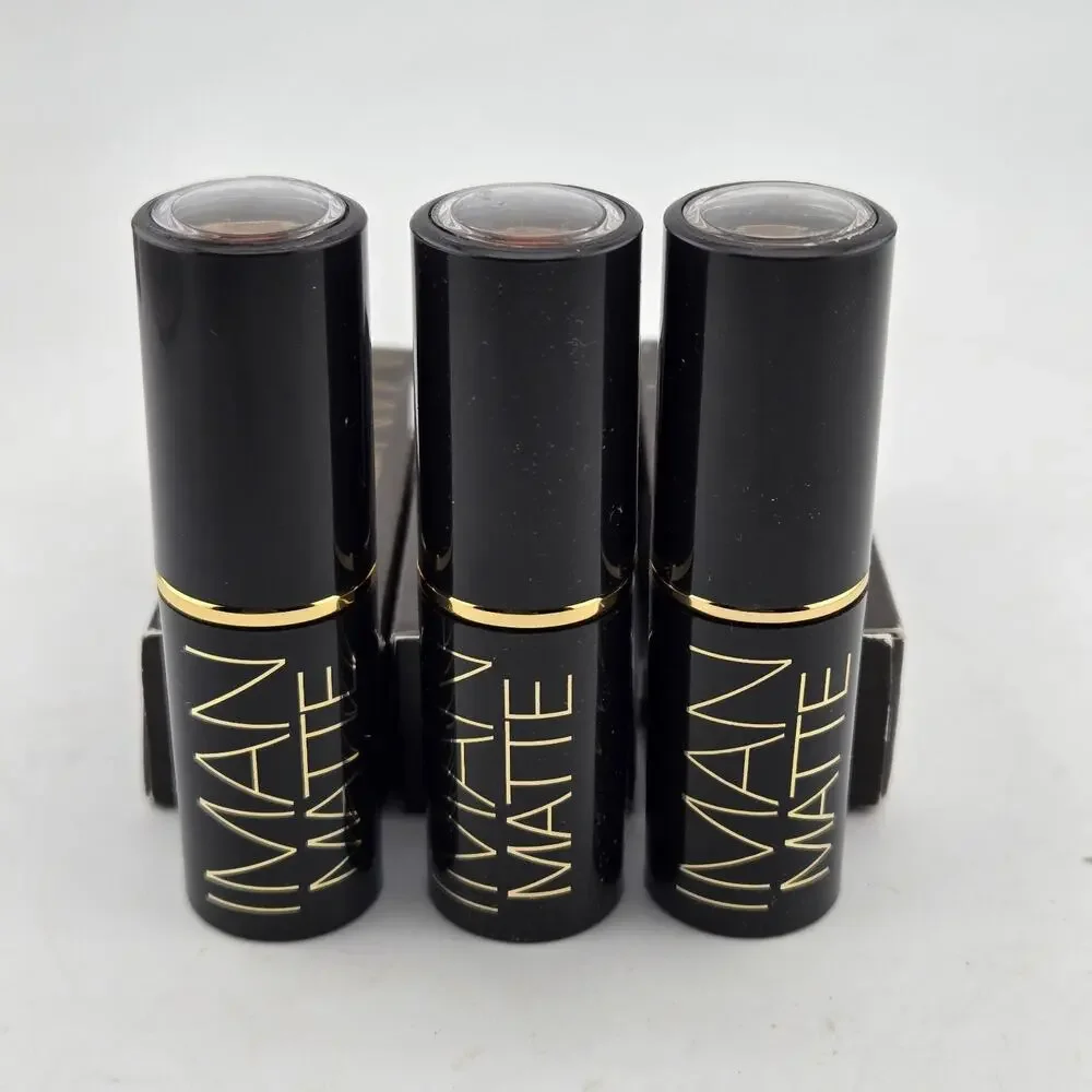 IMAN Luxury Matte Lipstick Mixed Lot Of 5 Assorted Colors Full Size Gift Set
